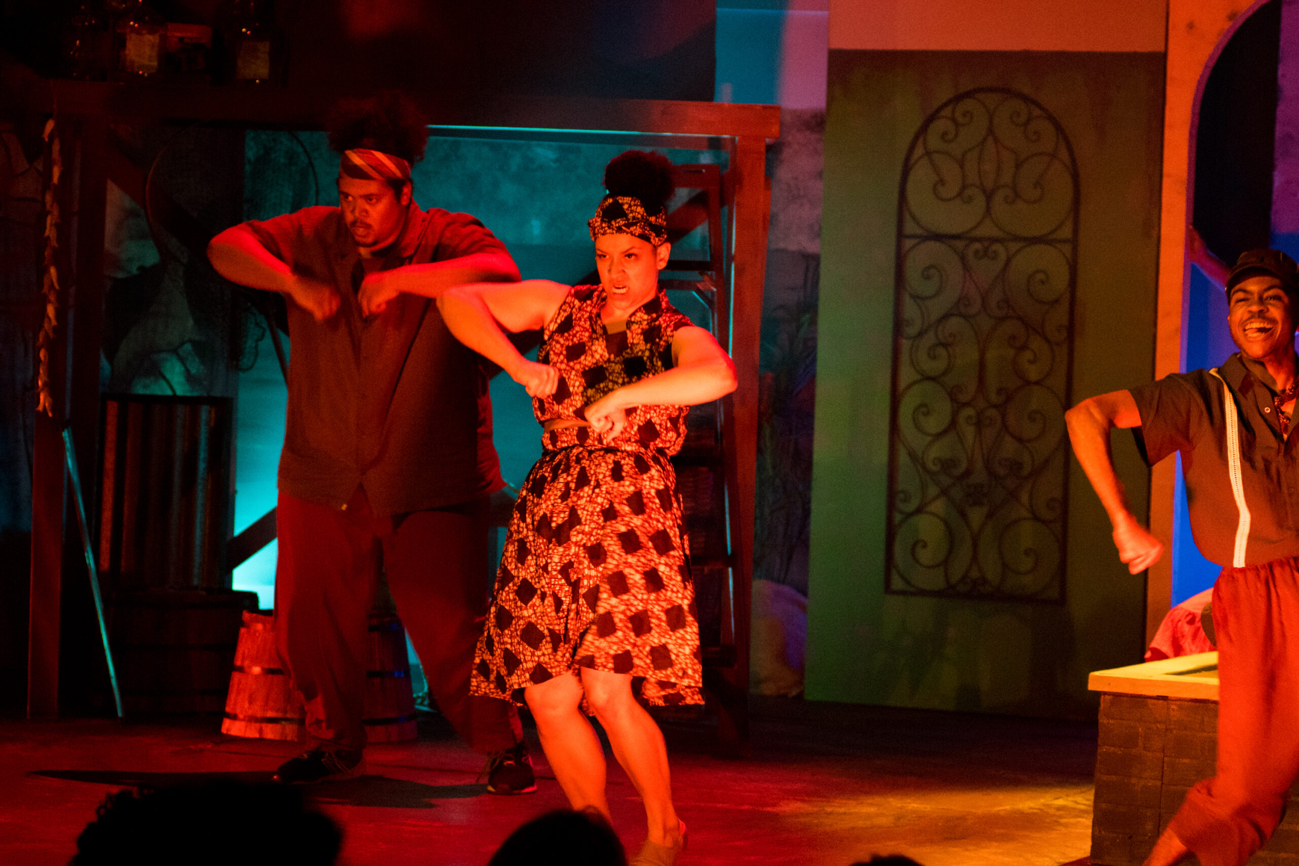 The Storytellers perform a dance number (?: Jerry Fritchman)